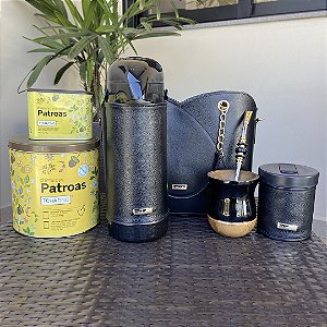 Combo Baronesa com Cuia Personalizada - Mateira Preta