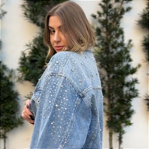 Jaqueta jeans oversized Shine