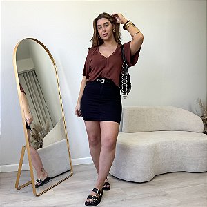 Saia tubinho Denim Zero DZ7200