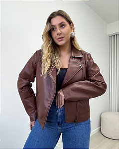 Jaqueta em courino Cris