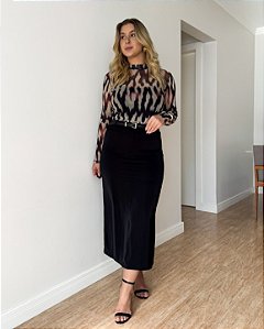 Saia Reta Midi Alice