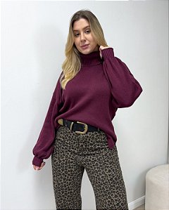 Blusa Ampla Em Tricô Maria Cecilia