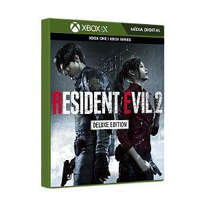 Resident Evil 2 Remake Deluxe Edition Xbox One Mídia Digital