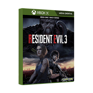 RESIDENT EVIL 3 Xbox One Mídia Digital