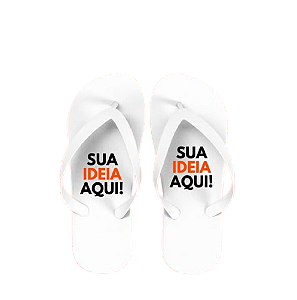 Chinelo Personalizado com seu llogo
