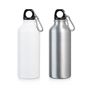 Squeeze em alumínio com mosquetão 500 mL