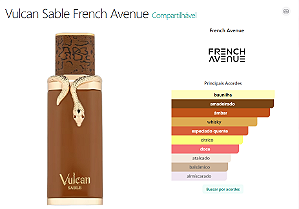 Vulcan Sable French Avenue - 30 ml