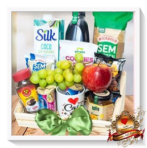 Cesta Sem Glúten e Sem Lactose