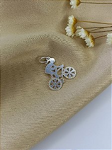 PINGENTE BIKE - PRATA 925