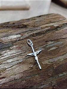 Pingente Masculino Crucifixo - Prata 925 - PG14-1014