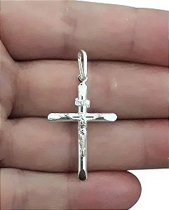 Pingente Masculino Crucifixo - Prata 925 - PG28-915