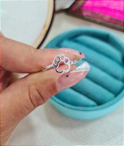 Anél Pet Patinha - Prata 925 - MA05-817