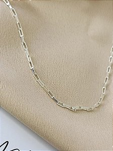 Corrente Masculina Elo Cartier - Prata 925 - 70 cm - 2 mm