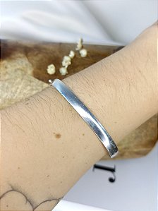 Bracelete Liso - Prata 925 - MP65-3672