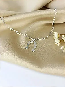 Pulseira Feminina Ferradura - Prata 925 - MP110-1332