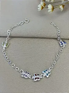 Pulseira Borboleta - Prata 925 - MP112-2448