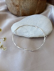 Bracelete Fio Torcido - Prata 925 - MP118-1634