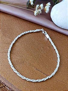 Pulseira Cordão Baiano - Prata 925 - MP131-3978