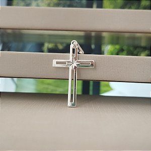 Pingente Cruz - Prata 925 - PG118-1530