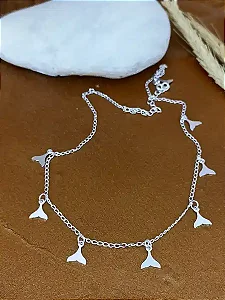 Gargantilha Choker Com Cauda de Sereia - Prata 925 - MC127-2857