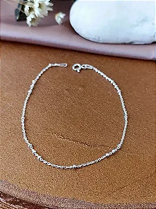Pulseira com Bolinhas - Prata 925 - MP168-1022