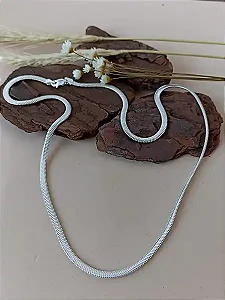 Gargantilha Lacraia - 50cm - Prata 925 - MC163-78155