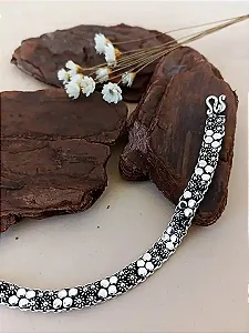 Pulseira Bali Pikun - Prata 925 - Cor Envelhecida - MP197-100200