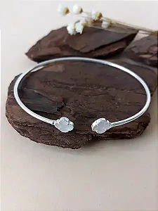 Bracelete Trevo Madrepérola - Prata 925 - MP219-4896