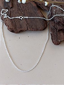 Gargantilha Cartier - F040 - 45cm - Prata 925