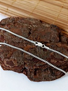 Gargantilha Elo Grumet - 1,5mm - 60cm - Prata 925  - MC258-1942