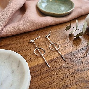 Brinco Pêndulo - Prata 925 - MB510-1641