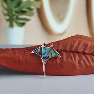 Pingente Arraia  - 20mm - Prata 925