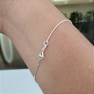 Pulseira Rabo de Rato - Prata 925 - MP348-923
