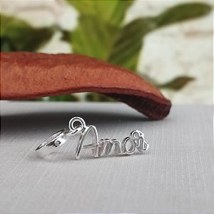 Berloque Amor - Prata 925- BL106-724