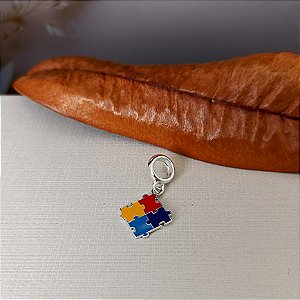 Berloque Símbolo do Autismo - Prata 925