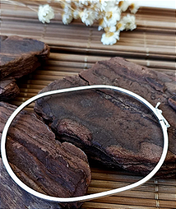 Bracelete Fio Quadrado - Prata 925 - 65mm - Regulável