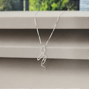Gargantilha Nossa Senhora  - Prata 925 -MC507-1640