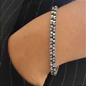 Pulseira Bali Pikun - Prata 925 - Cor Envelhecida - MP473-180450