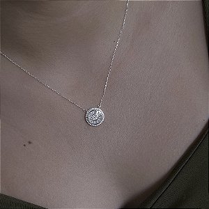 Gargantilha Cravejada - Prata 925 - MC598-3794