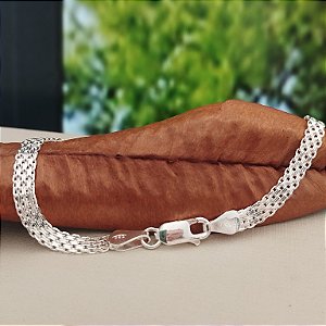 Pulseira Esteira - Prata 925 -MP497-15116
