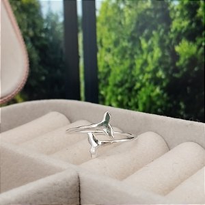 Anel Rabo de Baleia- Prata 925 -MA239-1435