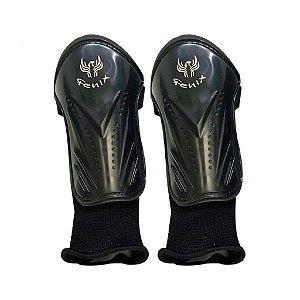 Caneleira Infantil com tornozeleira Fênix 116 - Preto