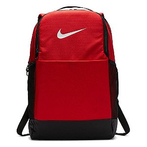 Mochila Nike Brasília 9.0 24 Litros - Vermelho e Preto