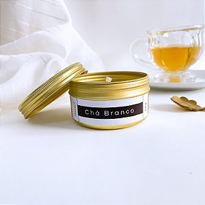 VELA AROMÁTICA TRAVEL CHÁ BRANCO -90G