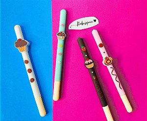 Caneta Perfumada Chocolate - Tinta preta