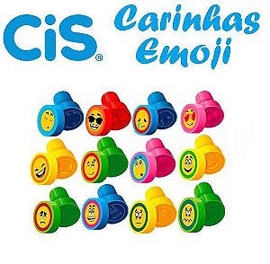 Carimbos Emoji kit c/6 und - Cis