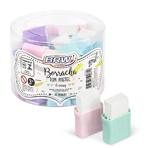 Borracha Pastel c/capa - POTE 24 UND - BRW