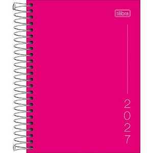Agenda Espiral Pepper ROSA 2027 - UND- TILIBRA