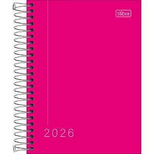 Agenda Pepper ROSA ESPIRAL - UND- TILIBRA