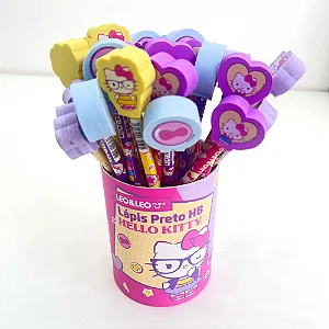 Lápis c/Borracha HELLO KITTY - CX 30 UND  - LEO E LEO